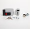 CISA - Cerradura eléctrica para aplicar 111610501N7 - Cerradura eléctrica CISA de acero pintado con botón interior - Cerradura puerta exterior eléctrica entrada 50 regulable - mano derecha