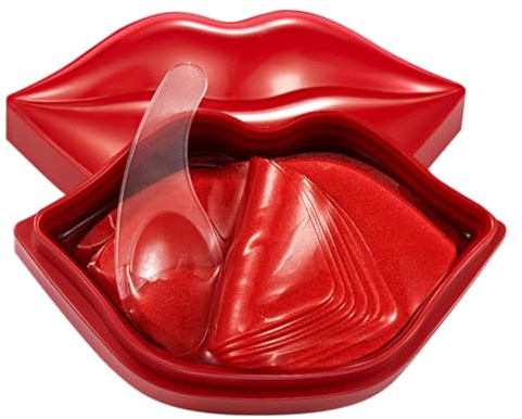 VALICLUD 20pezzi Maschera in Gel Idratante Per Labbra Notturna Estratti Naturali Cuscinetti Per Labbra Anti-secchezza