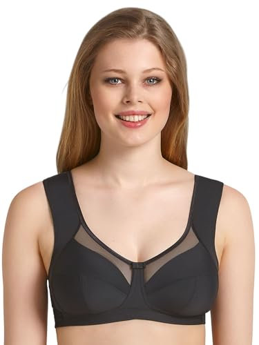 Anita - Reggiseno senza orlo, donna, Nero (Schwarz), 3G