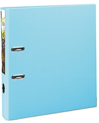 Exacompta Prem'Touch Aktenordner, Polypro, innen / außen, Rücken 50 mm, verstärkt, helles Birkenholz, 3 Stück