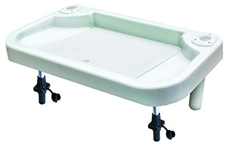 Oceansouth Extra Grand à Toute épreuve Appât et Filet Table (Extra Grand Appât Planche avec lavabo Porte-Canne enfourcher)