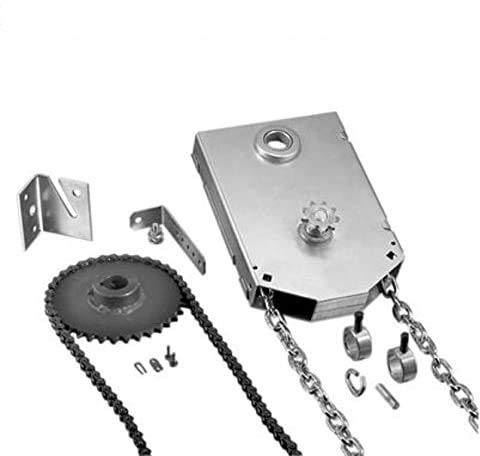 Garage Door Chain Hoist - Jr Jackshaft 4:1 Reduced Drive -1 (Shaft Mount)