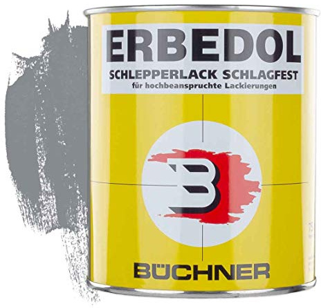 Schlepperlack | MF GRAU | Massey Ferguson | 0,75 l | restaurieren | Traktor | lackieren | Farbe | Trecker | Frontlader | Lack | Lackierung | Farbton | schnelltrocknend | deckend