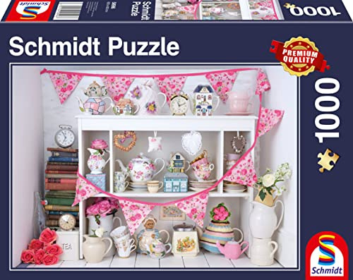 Schmidt Spiele Tea Time 58996 1000-Piece Jigsaw Puzzle