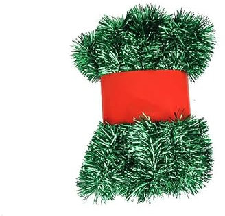 SYNYEY Kunststoff Dekogirlande im Tannengrün Flexibel 5M