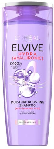 L'ORÉAL L'Oreal Elvive Hydra Hyaluronic Acid Shampoo 300ml idratante per capelli disidratati