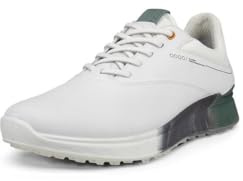 ECCO Herren S-Three Gore-tex Wasserdichter Golfschuh, Weiß, 7-7.5