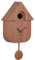Karlsson Horloge Murale Moderne Cuckoo Bois foncé