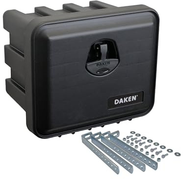DAKEN J021 + support vertical VH401, boîte à outils, boîtes de rangement, pour camion, 400 x 350 x 300 mm, env. 21 litres