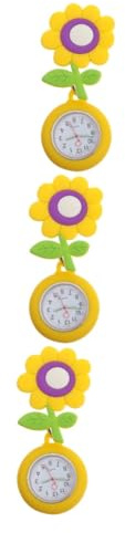 SAFIGLE 3stücke Telescopic Pocket Watch Mit Clip Quartz Bewegung Tragbare Pflegeuhr Für Ärzte Und Für Einsatz Im Und Schule