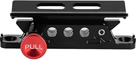 Zohisin Staffa di Montaggio per Estintore per Auto in Alluminio 18×16×6 Design A Sgancio Rapido Installazione Versatile Senza Foratura per Maggiore Sicurezza nel Auto Tuning O Viag