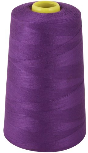 MARKETPLACE MAYHEM OVERLOCKING THREAD - POLYESTER - 4 X 5000 YARD SPOOLS - LARGE COLOUR SELECTION INCLUDING BLACK, WHITE, RED, BLUE, CREAM, NAVY, PURPLE, PINK, GREEN, GREY, BROWN, OLIVE, SKY, GOLD