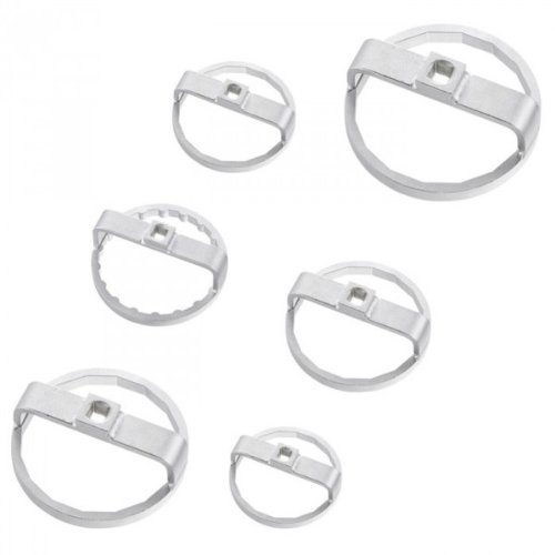 USAG 446 DA/SE6 - Serie di 6 chiavi per coperchio filtro olio 04461104