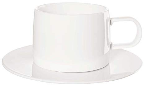 ASA Tasse mit Unterer, wei§ D. 8,3 cm, H. 6,7 cm, 0,2 l, 29062017