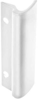 Alu Balkontür Ziehgriff Glasfalz, Farbe:Weiß RAL 9016