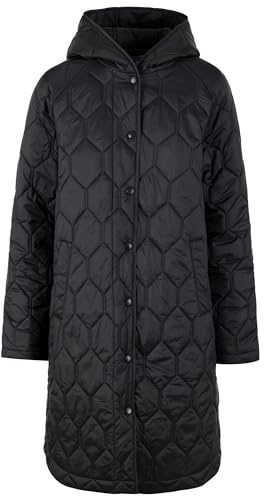 Trespass Womens Quilted Jacket Lightly Padded Long Length Coldheat Phase