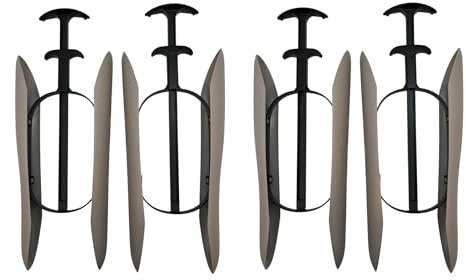 DELFA Stiefelformer 2 Paar - mit innovativem Sensomatic Federelement - Stiefelspanner - Länge 35 cm - Schaftformer