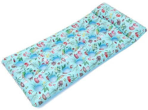 Poolschwimmer für Erwachsene,Schwimmkörper für Poolliegen, PVC Dicker aufblasbarer Poolschwimmer für Erwachsene, Wasserliege Floatie, 190 x 88 cm großes Sonnenbad-Pool-Lounge-Floß, leichte,