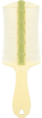Healeved 6pcs Lice Comb Long Handle Double-sided Fine Teeth for Dandruff Removal Pet Grooming Tool for Dogs Cats