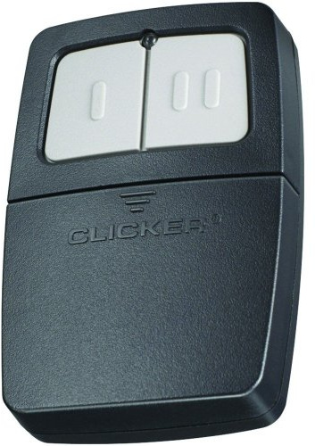 Clicker Klik1U Universal 2-Button Garage Door Opener Remote