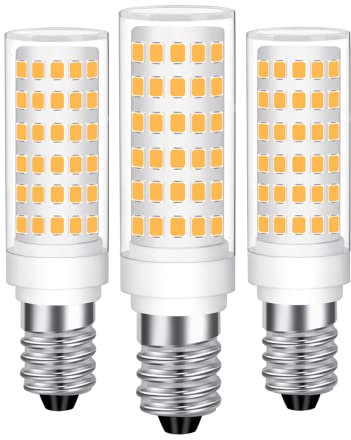 tkhetiana E14 LED Lampe warmweiß,9W led Birne e 14 3000K,8W E14 Glühbirne,LED Leuchtmittel Nicht Dimmbar,Ersatz 60W 65W Halogenlampe,3 Pack