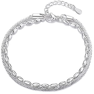 YIHANSS Bracelet Bracelet Ladies Cauliflower Seed Charm Bracelet Link Jewelry Birthday Gift