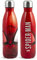 H&H, Bouteille isotherme en acier inoxydable, Spiderman, rouge, bouchon hermétique, bpa free, idée cadeau, 0,5 l