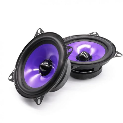 Altoparlante Tromba 2 altoparlanti per auto da 5/6,5 pollici 80/90 W, gamma completa, bassi medi pesanti, subwoofer modificato, audio per autoveicoli Tweeter per Auto(6.5 Inch 90W)