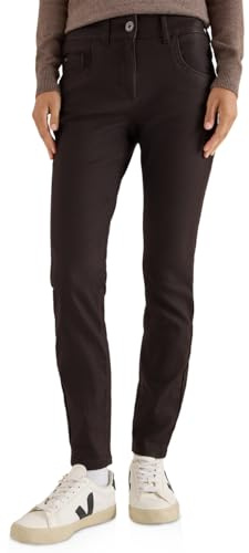 Cecil 3715967 Pantalon Aspect Cuir, Tartufo Brown, 34W / 30L Femmes