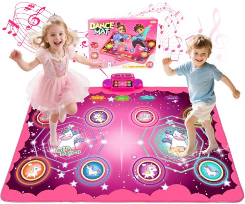 kidmance dansmatta barn leksaker presenter för flickor pojkar 12