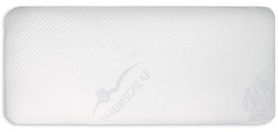 Traumschlaf Hybrid Nackenstützkissen Air Breeze - ergonomisches 3-Schicht-Kissen mit Memory-Schaum - druckentlastend & atmungsaktiv - optimale Nackenstütze - waschbarer Bezug bis 40°C - 40x80 cm