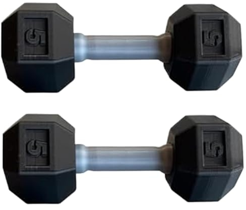 BEAHING Manubri per Neonati da 2 Pezzi, Mini 1, 8x4, 7 in Set di Sollevamento Pesi a Mano in Silicone per Esercizi di Fitness, Giocattoli Sportivi Divertenti per i più Piccoli, Neri