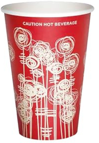 Paper Vending Cup 9oz 25cl Swirl Design (Pack of 1000) HHPAVC09A