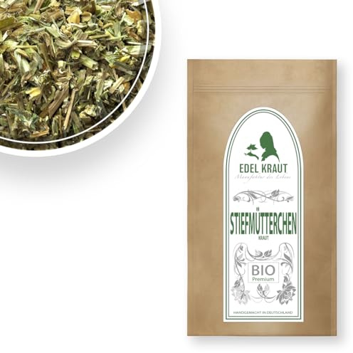 EDEL KRAUT | BIO STIEFMÜTTERCHEN-KRAUT TEE geschnitten - Premium Stiefmütterchentee 500g