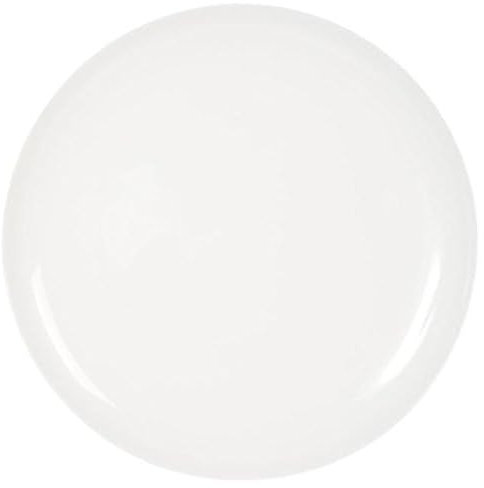 H & H Premiere plato pizza, redondo, cerámica, blanco, 32 x 32 x 3 cm, 1 unidad