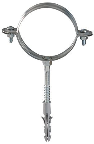 2 pezzi COLLARE IN ACCIAIO ZINCATO PER TUBI ø 100 mm FRIULSIDER COLLARINO