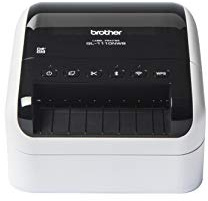Brother QL1110NWB Stampante per etichette fino a 103,6 mm. di ampiezza. Connettività: USB, WiFi, Bluetooth e Ethernet, compatibilità con AirPrint e Mfi.