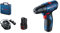 Bosch GSR 120-LI Taladro/atornillador a batería (2x2,0Ah)
