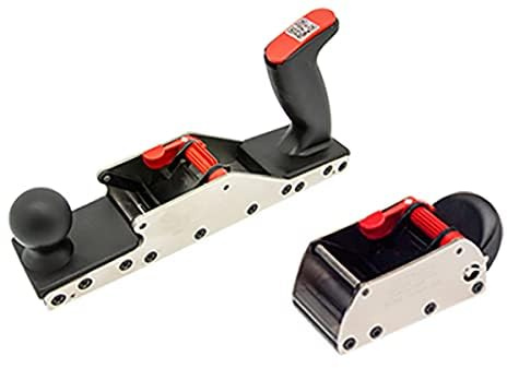 RALI 105 Evolution N & 260 Evolution N Ensemble de raboteuses à bois à main | Raboteuse à bois avec lames réversibles à double coupe, ajustement de la profondeur de la lame et alignement automatique