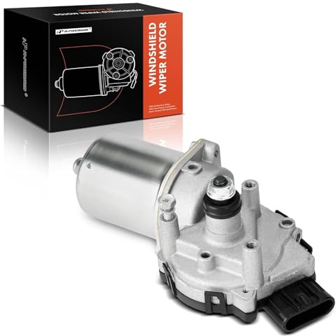 A-Premium Front Windshield Wiper Motor Compatible with Chevrolet Impala 2006-2013, Impala Limited 2014-2016, HHR 2006-2011, Monte Carlo 2006-2007 & Buick Lacrosse, Allure & Pontiac Grand Prix, 4-Pin