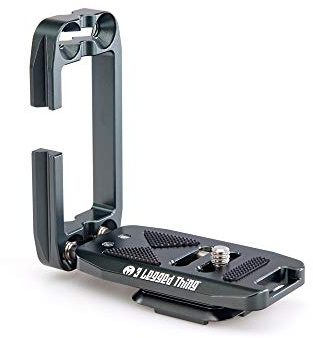3 Legged Thing Ellie PD Short Universal Camera L-Bracket - PD V3 Capture Compatible L-Bracket for Use with Multiple Camera Makes and Models with Shorter Base - Grey (ELLIE-PD-S-GEXD)