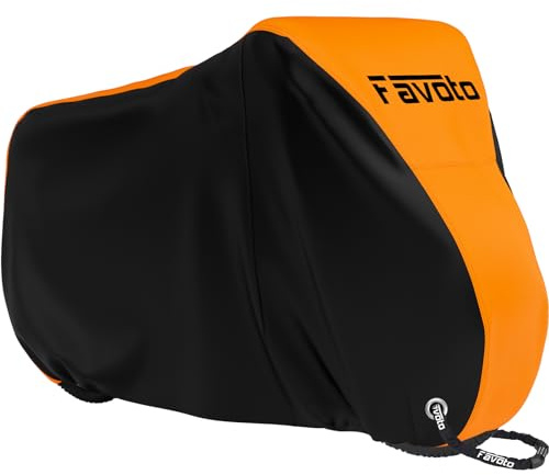 Favoto Cykelöverdrag Vattentätt Cykelöverdrag 210D Oxford Tyg Högkvalitativt cykelgarage presenning Cykelskydd med påse