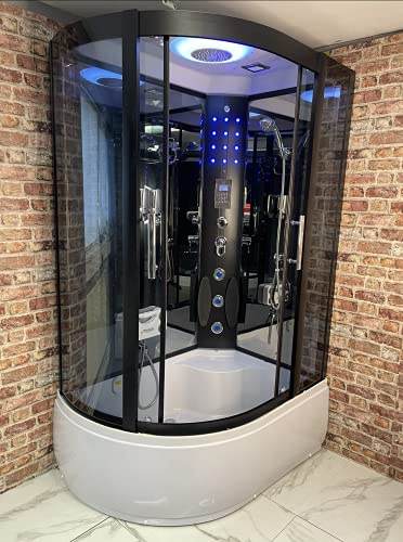 Galaxy Showers - 2026 Prospa X03 Right Hand steam Shower Cabin Hydro System with Bluetooth Massage spa 1250 x 880mm
