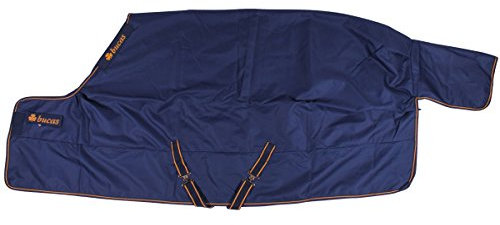Bucas Irish Turnout Light 50g Classic 1200D - Navy/Gold, Größe:170