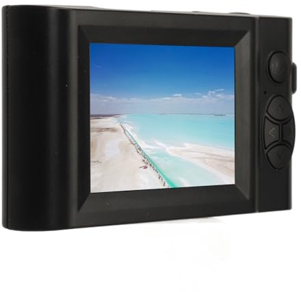 Cámara Digital de 20 MP, Cámara de Vídeo HD 1080P de 2,8 Pulgadas con Zoom Digital 8X, Recuerdos de Viajes y Vlogs, Multifuncional, Batería de 800 MAh, Fácil de