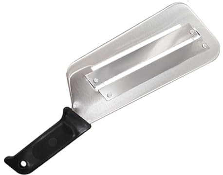 DSOUWEH Cortadora manual de repollo de acero inoxidable, fácil de limpiar, para todas las necesidades de verduras, cuchillo triturador manual de repollo, Negro