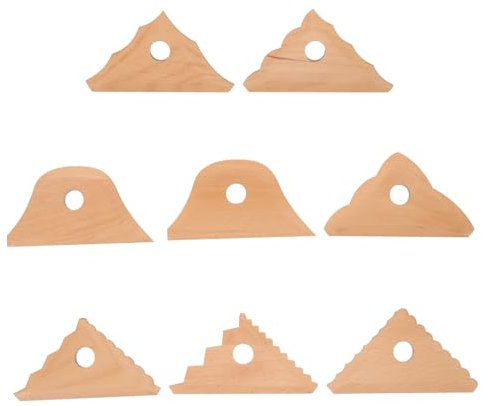 Keramikwerkzeuge – Töpfer-bildhauerset Mit Holzwerkzeugen Zum Formen Von Ton