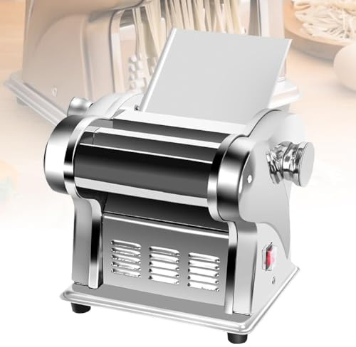 Tagliapasta Commerciale In Acciaio Inossidabile, Macchina Per Pasta Elettrica Completamente Automatica, Macchina Per Tagliare Le Tagliatelle Con Rullo Per Pasta, Spessore Regolabile 0(Size:OneKnife)