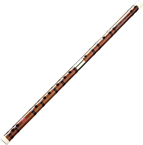 OWIEN Flauto in bambù professionale per suonare strumento musicale principiante adulto zero base bambù amaro Dizi (G)