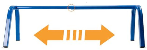 VEPATIM Tischabroller aus Metall für 1 oder 2 Folienrollen und Papierrollen bis 100 cm Breite